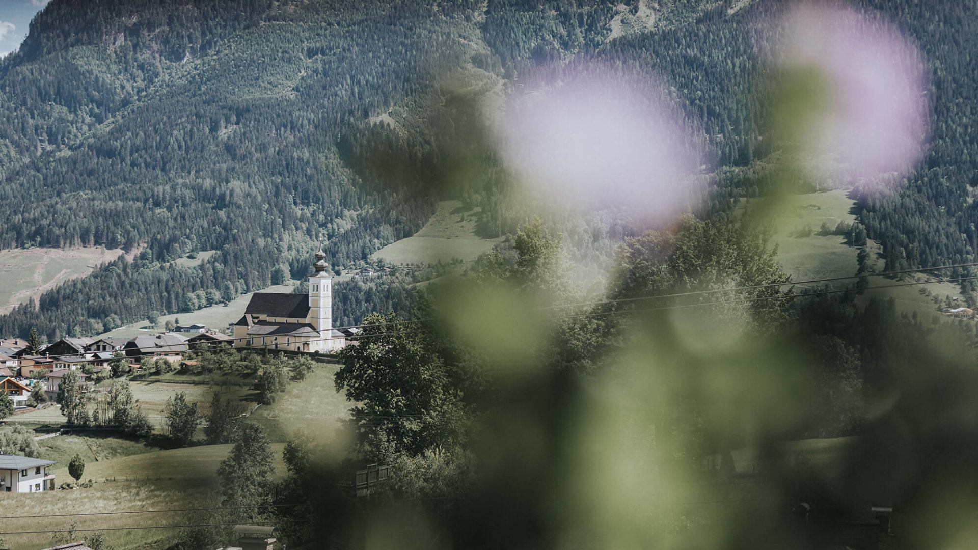 Aussicht und die St. Veiter Kirche