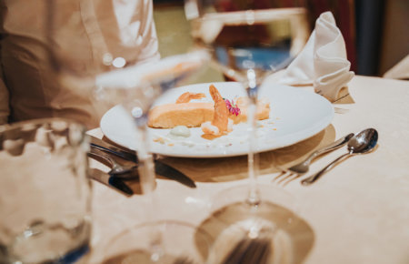 Abendessen im Hotel Silberfux