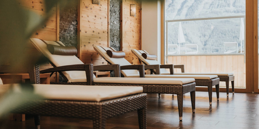 Wellnessbereich Zirbenruheraum
