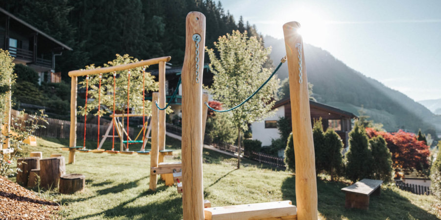 Spielplatz, Familienurlaub im Hotel Silberfux