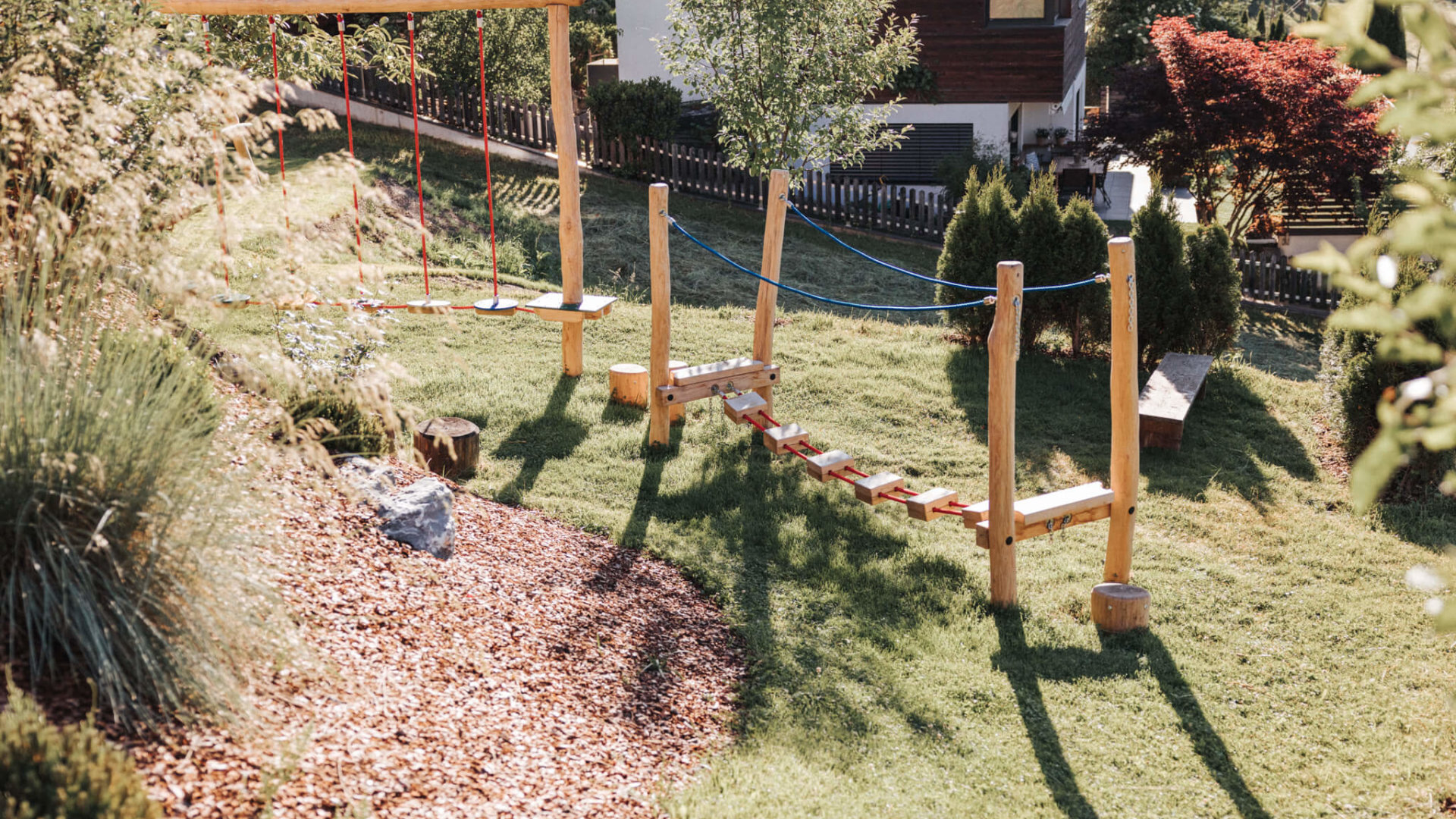 Spielplatz, Familienurlaub im Hotel Silberfux